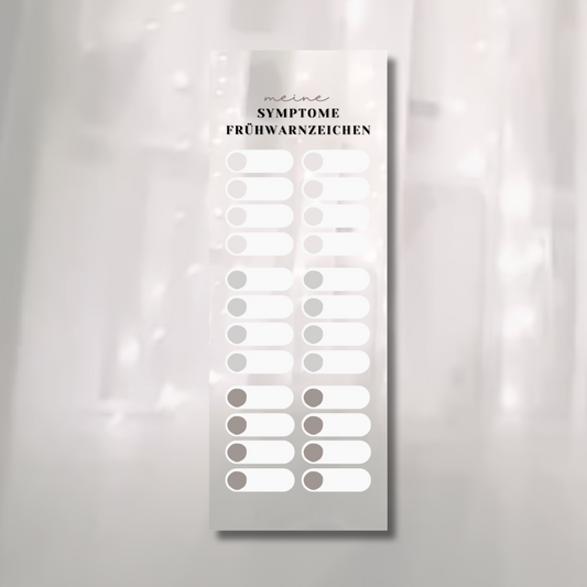 ABC-Gesund-Tracker Lesezeichen inkl. Versand